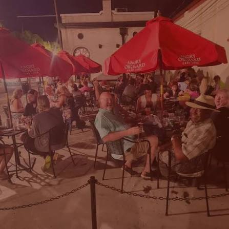 Open mic night on the patio at Rosie's Tavern of New Port Richey